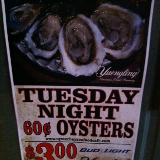 Photo taken at Oyster Bay Seafood Cafe by Pete K. on 8/23/2012