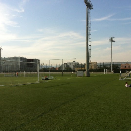 Photo taken at Ciutat Esportiva Joan Gamper FCBarcelona by Edgar B. on 2/25/2012