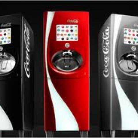 Check out the Coca-Cola Freestyle here, with over 100 combinations of beverages.