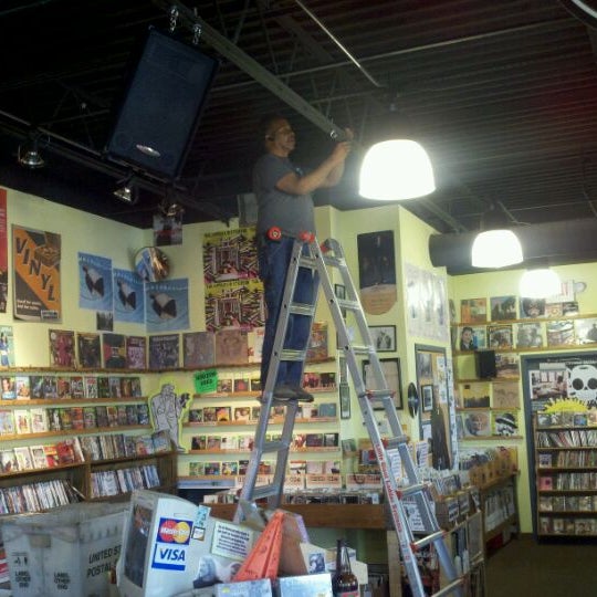 Photo taken at Horizon Records by Russ M. on 4/2/2012