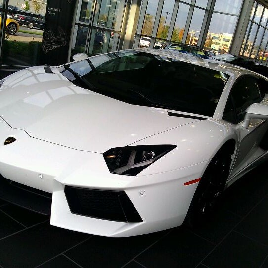 Photo taken at Lamborghini Chicago by Ben N. on 10/12/2011