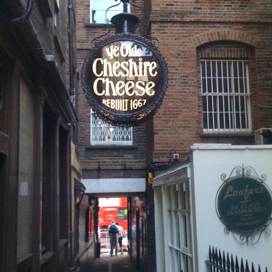 Ye Olde Cheshire Cheese Fleet Street 145 Fleet St