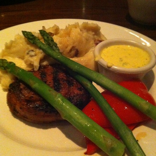 Photo taken at The Keg Steakhouse + Bar - South Edmonton Common by Stephanie B. on 7/21/2012