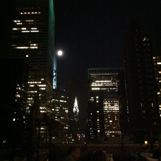 Photo taken at Rooftop Terrace at Renaissance New York Hotel 57 by Zain on 8/26/2012