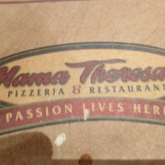 Photo taken at Mama Theresa&#39;s Pizzeria &amp; Restaurant by Michael G. on 4/26/2012