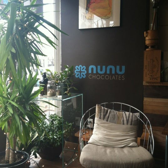 Photo taken at Nunu Chocolates by Sarah M. on 3/15/2012