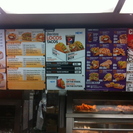 Taco Bell/KFC Local de pollo frito en Mint Hill