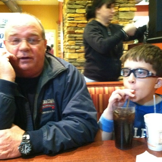 Photo taken at Amato&#39;s Pizza by Melissa W. on 1/14/2012
