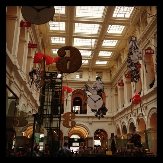Photo taken at Melbourne&#39;s GPO by SuperMAY on 12/11/2011