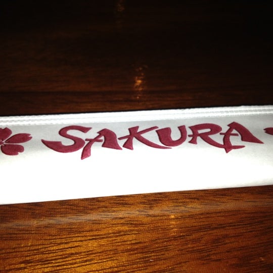 Photo taken at Sakura Japanese Steak, Seafood House &amp; Sushi Bar by Christopher L. on 6/30/2012