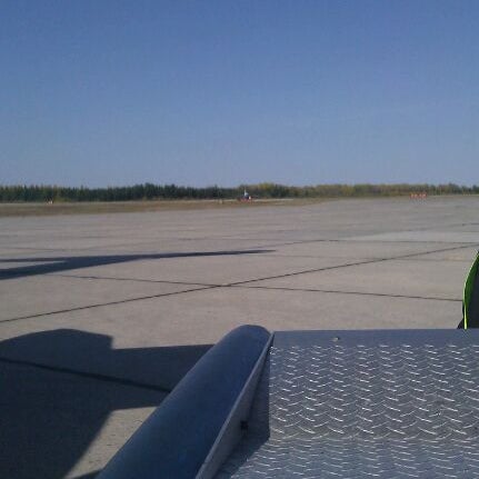 Photo taken at Timmins Victor M. Power Airport (YTS) by Stefano S. on 10/6/2011