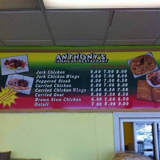 Photo taken at Anthony&#39;s Jamaican Restaurant by ed w. on 3/3/2011