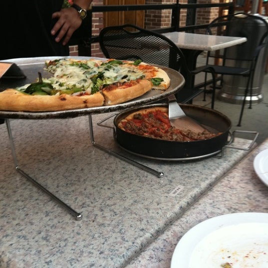 Photo taken at Renaldi&#39;s Pizza by Meg A. on 6/3/2011