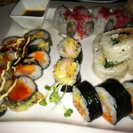 Photo taken at The Fish Restaurant &amp; Sushi Bar by Katie D. on 9/9/2011