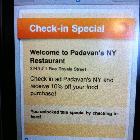 6/22/2011 tarihinde Ken T.ziyaretçi tarafından Padavan&#39;s NY Restaurant'de çekilen fotoğraf