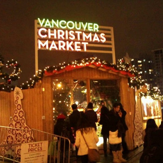 Photo prise au Vancouver Christmas Market par Steven Y. le12/20/2011