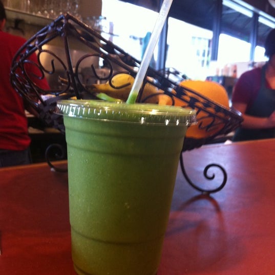 Try the vegan mega green smoothie.