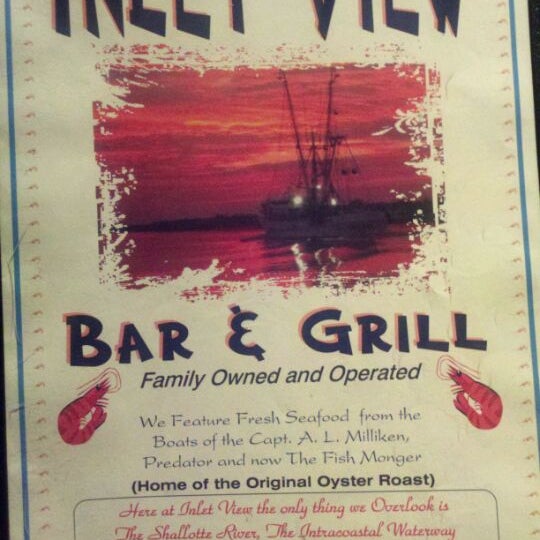 Photo taken at The Inlet View Bar &amp; Grill by Brad M. on 9/4/2011