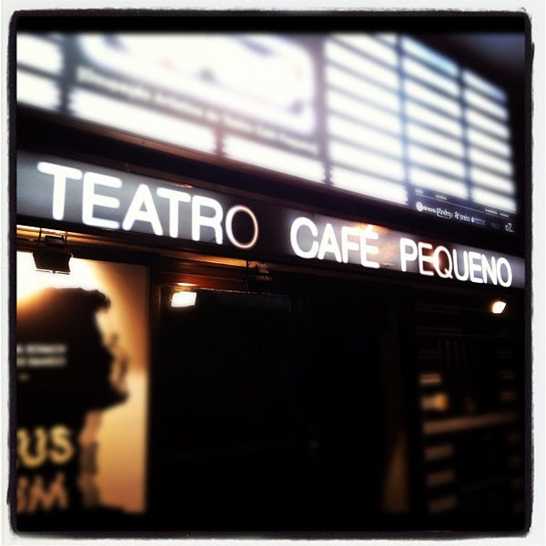 Teatro cafe. Teatro cafe