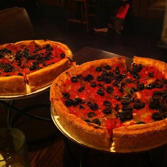 Photo taken at Patxi’s Pizza by Sean G. on 2/3/2011