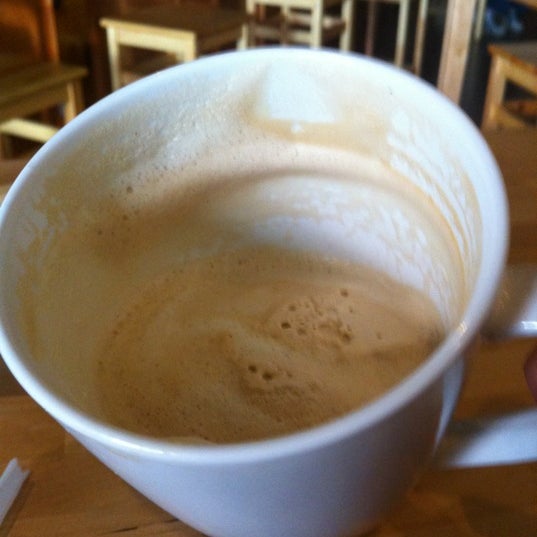 The honey latte was actually pretty good. Not too sweet but you can taste the honey