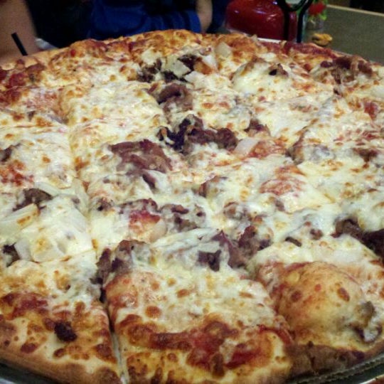 Photo taken at Jerseys Pizza and Grill by Michael W. on 1/29/2012