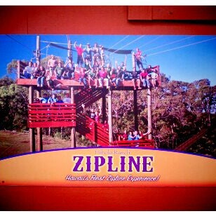 Photo taken at Piiholo Ranch Zipline by James V. on 6/4/2011