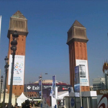 Photo taken at Mobile World Congress 2012 by Tal S. on 3/1/2012
