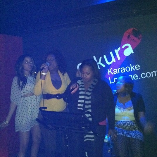 Photo taken at Sakura Karaoke Bar by Cynthia H. on 12/14/2011