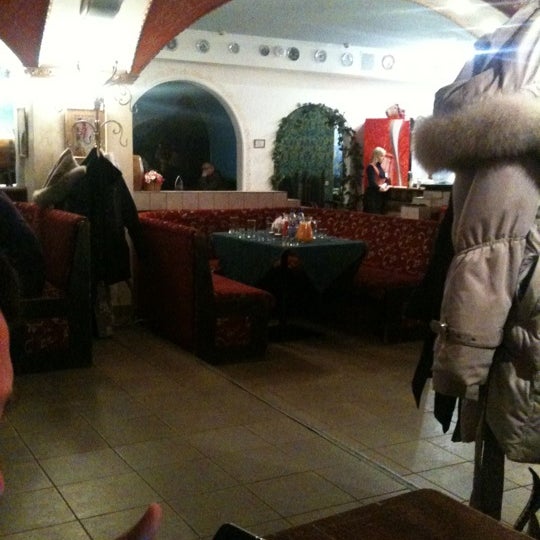 1/28/2011 tarihinde Anastasiya Y.ziyaretçi tarafından Кафе «Дом Актера»'de çekilen fotoğraf