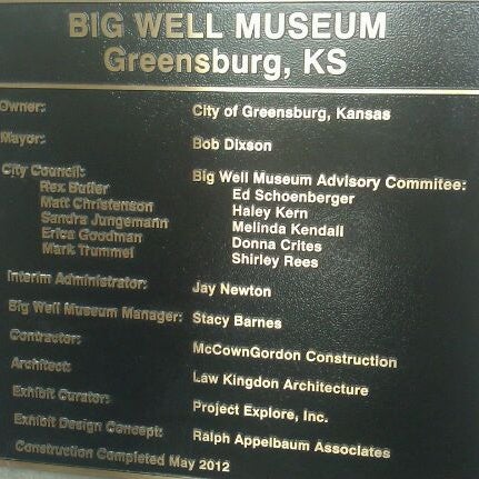 Photo taken at The Big Well Museum &amp; Visitor Information Center by Bryan H. on 5/26/2012