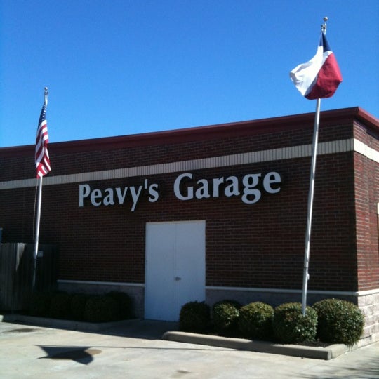Photo taken at Peavy&#39;s Garage by Ken P. on 4/17/2012