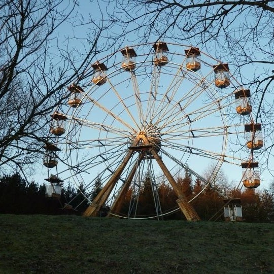 Photo taken at Lightwater Valley by Ashley Y. on 3/4/2012
