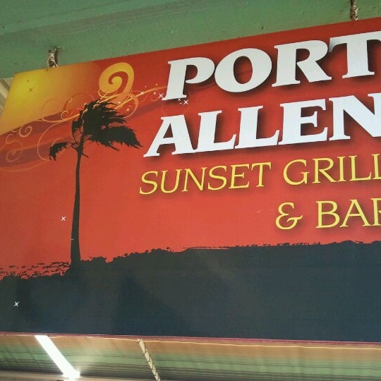 Photo taken at Port Allen Sunset Grill &amp; Bar by erny on 6/20/2012