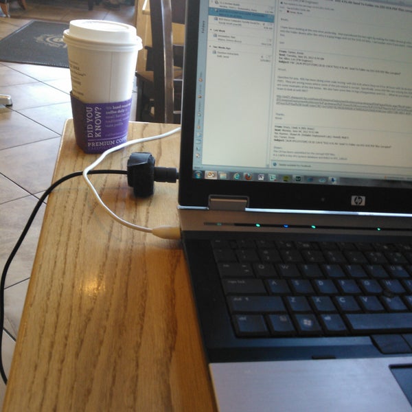 Coffee and work