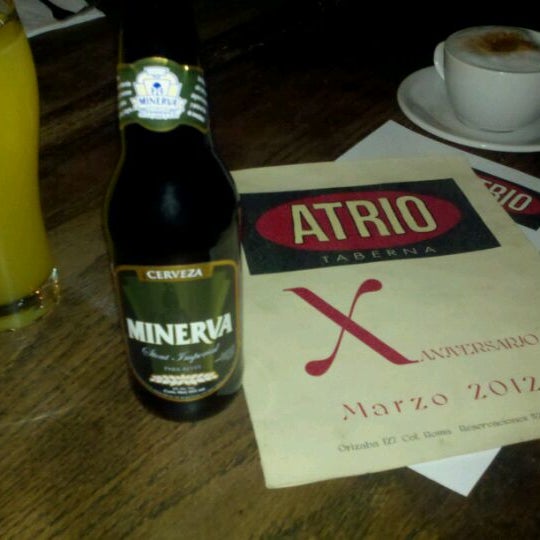 Photo taken at Atrio Taberna by Ariel A. on 3/11/2012