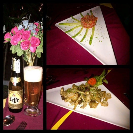 6/2/2012 tarihinde Philippe V.ziyaretçi tarafından La Paillote French and Thai Restaurant'de çekilen fotoğraf