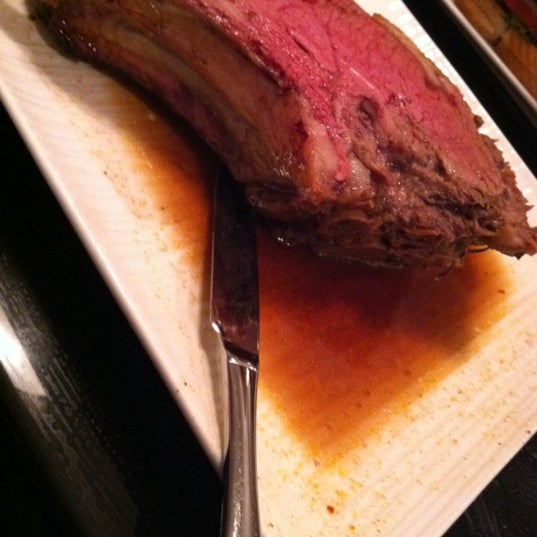 Get the prime rib local beef!    Yum yum.