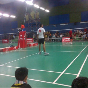 Photo taken at Selangor Badminton Association by Bukhari A. on 7/1/2012