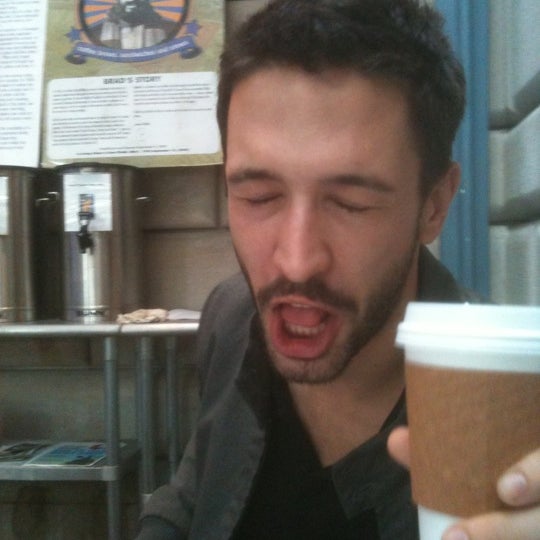 Photo taken at Brad&#39;s Cafe at Columbia University School of Journalism by Jacob v. on 9/30/2011