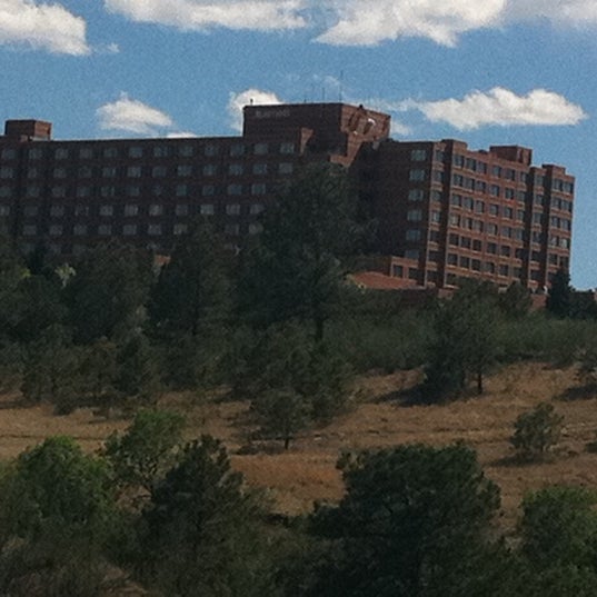 Photo taken at Marriott Colorado Springs by Patricio L. on 6/14/2011