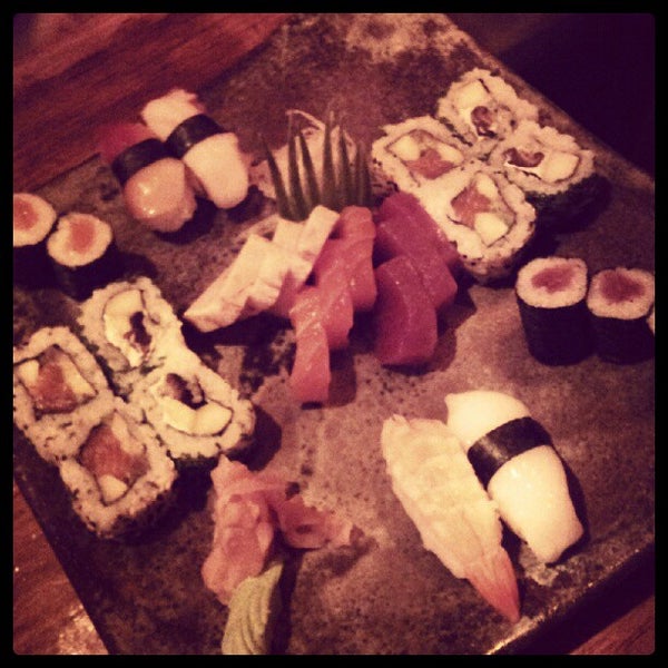 Photo taken at Kynoto Sushi Bar by Rusko E. on 8/24/2012