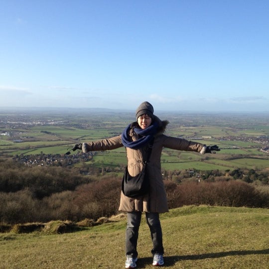 Photo taken at Cleeve Hill by Toby P. on 1/2/2012