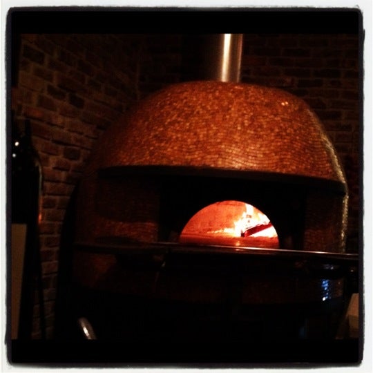 Photo taken at Bavaro&#39;s Pizza Napoletana &amp; Pastaria by Mark on 5/10/2012
