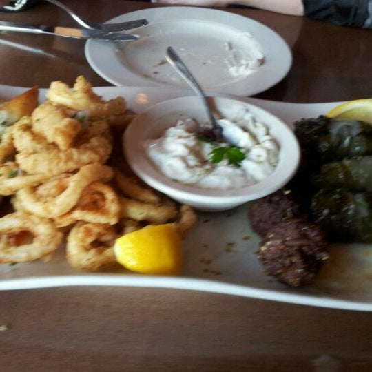 Try the appy platter. Great food.
