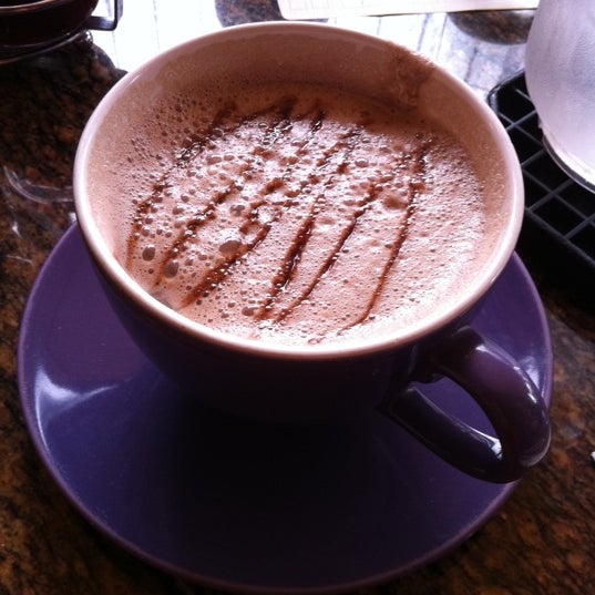 Hot chocolate to die for.