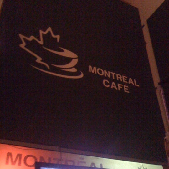 Photo taken at Montreal Cafe by &#39;Racem M. on 5/21/2012