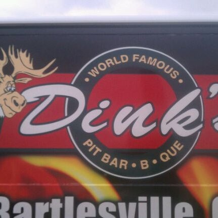 Photo taken at Dink&#39;s Pit Bar-B-Que by Shawn P. on 2/9/2012