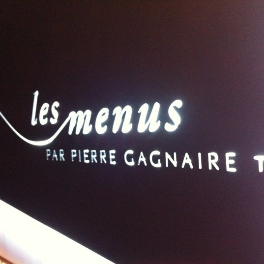 รูปภาพถ่ายที่ Les Menus par Pierre Gagnaire โดย V. K. เมื่อ 3/25/2012