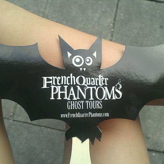 Photo taken at French Quarter Phantoms Ghost Tour by Emma Z. on 9/24/2011